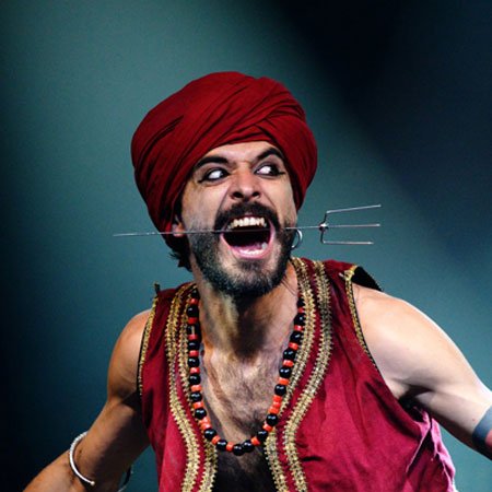 Fakir Zirkus Show Spanien