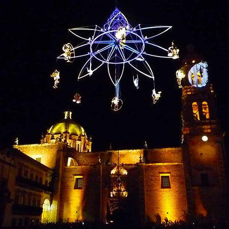 Musical Chandelier Aerial Show