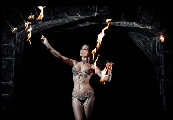 Fire Show New York - Book Burlesque Performer