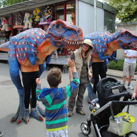 Dinosaures en Déambulation