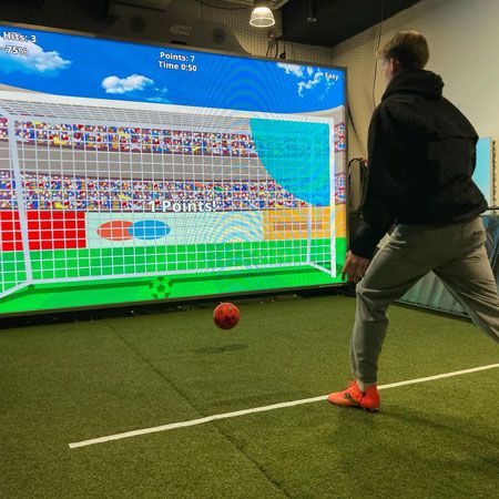 Mur de jeu interactif LED