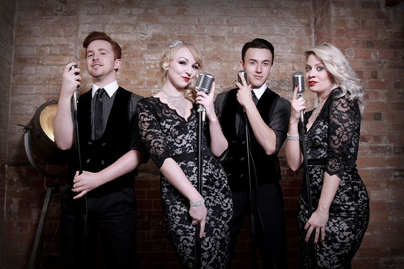 Hire Glamorous Vocal Quartet - Vintage Vocal Quartet Colchester | UK