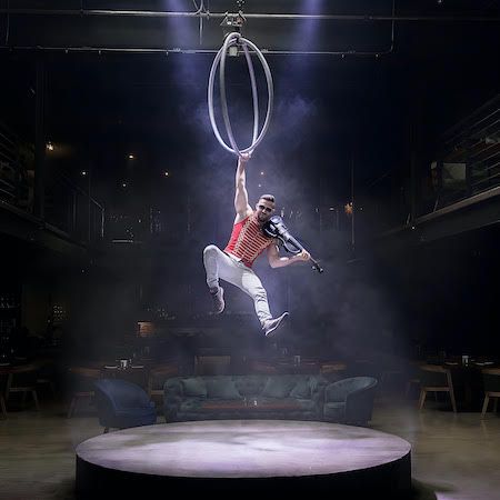 Aerial Violin Show