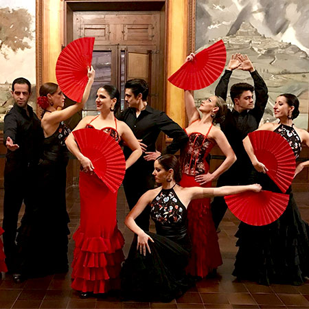 Flamenco Tanztruppe