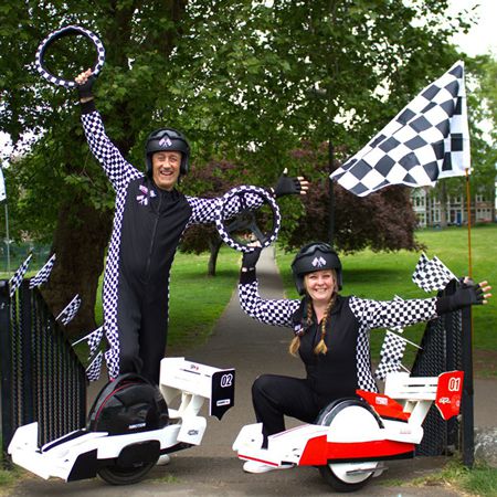 Electric Unicycle Racing Cars