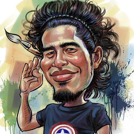 Caricaturist Thailand