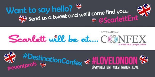 Scarlett Entertainment To Attend International Confex In London