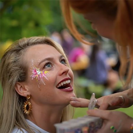 Peintre de visage et de corps à Londres