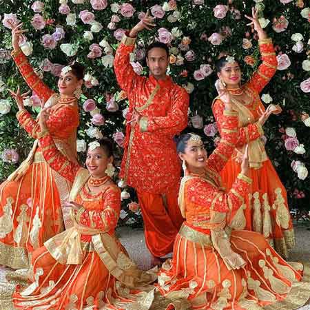 Bailarines de Bollywood en NYC