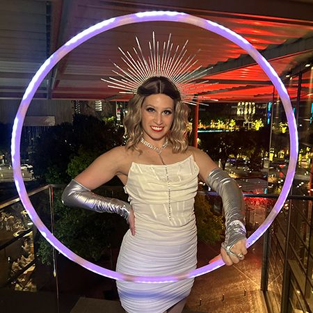 LED Hula Hoop Performer Dallas