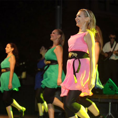 Spectacle de musique et de danse irlandaise