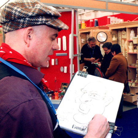 Caricaturist Paris