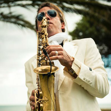 Saxophonist Ibiza