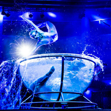 Espectáculo temático Aqua Cirque