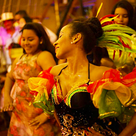 Folk Music and Dancers Colombia