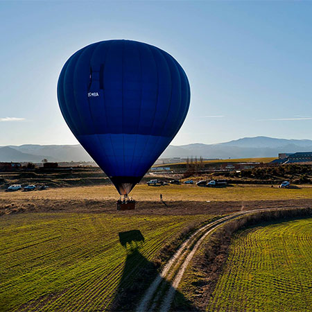 Montgolfière en Espagne