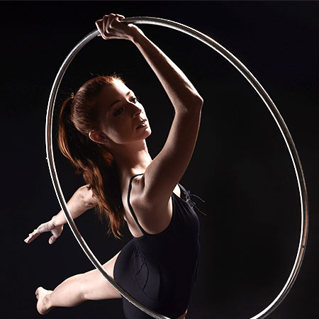 Danseur de Hula Hoop Espagne