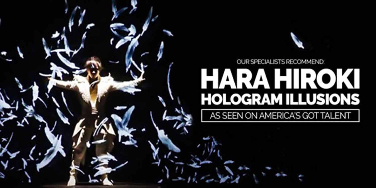 Our Specialists Recommend: Hara Hiroki Hologram Illusions