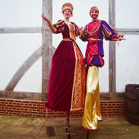 16th Century Stilt Walkers