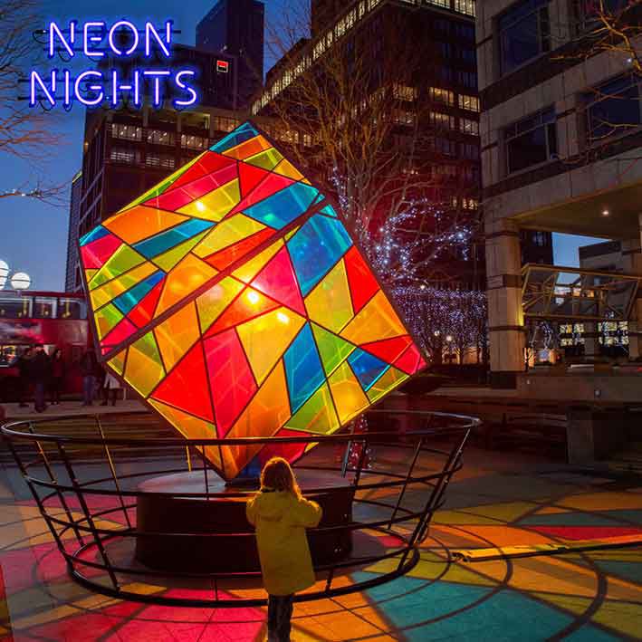 Book A Neon Nights Light Installation Scarlett Entertainment