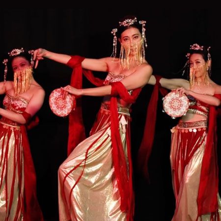 Chinese Tambourine Dance