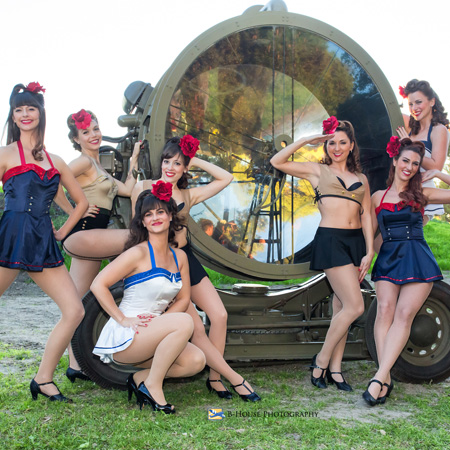 1940s USO Pin Up Troupe