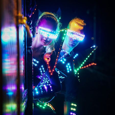 LED Robot Dancers