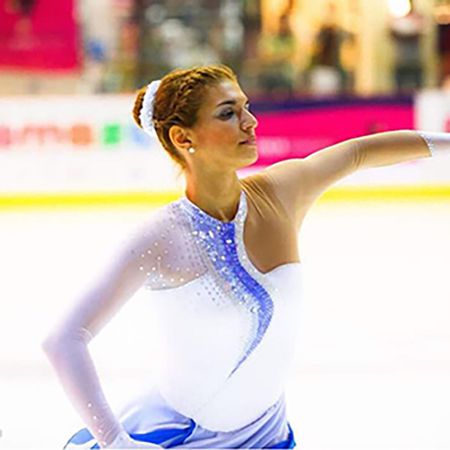 Patinadora artística en Dubai