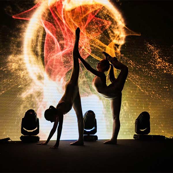 Danseurs de Video Mapping Slovaquie