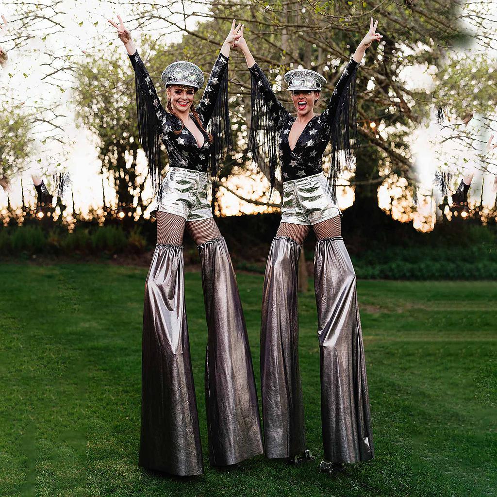 Festival Themed Stilt Walkers