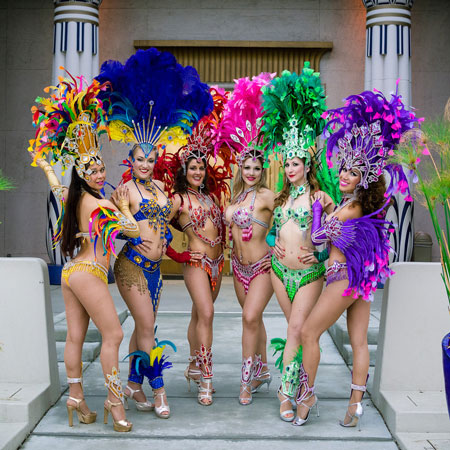Danseurs de Samba brésiliens US