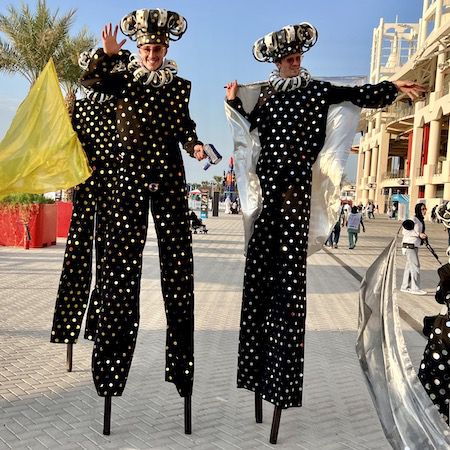 Roaming Circus Performers