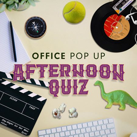 Büro Pop-up-Quiz