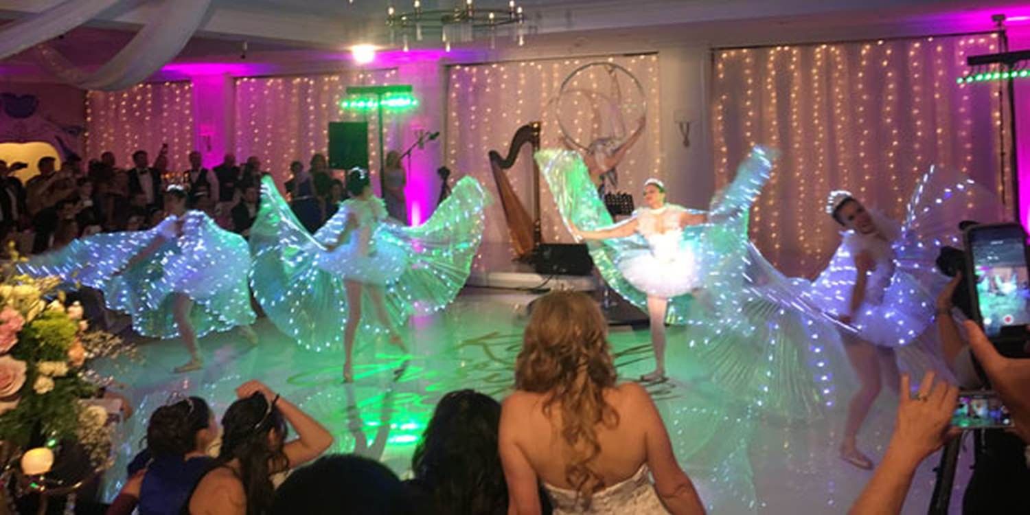 LED Ballet Dancers On Point For 50th Birthday