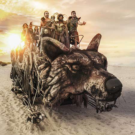 Giant Parade Wolf Creature