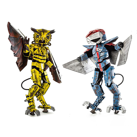 Winged Robotic Creatures
