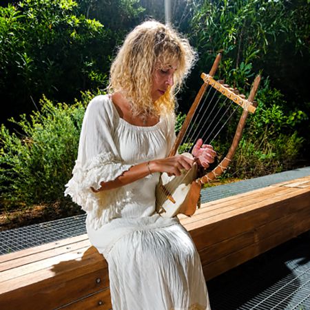 Ancient Greek Lyre Artist