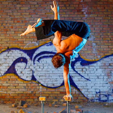 Acte de Handstand Ukraine