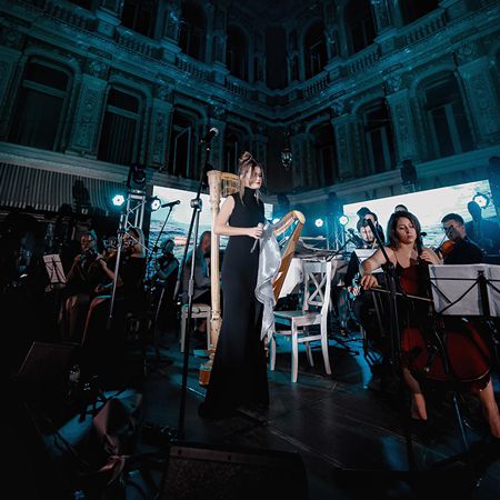 Músicos en Vivo, Arpa y Vocales