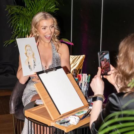 Portraits d'invités en direct