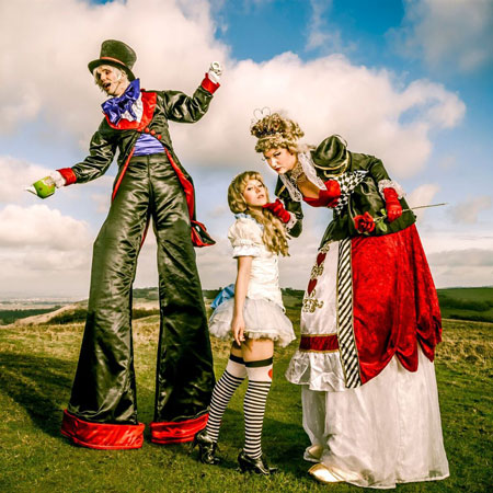 Roaming Alice in Wonderland