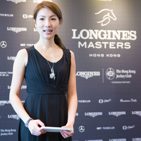 Maestra de ceremonias de eventos femenina en Hong Kong
