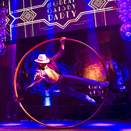 Cyr Wheel Artist Las Vegas