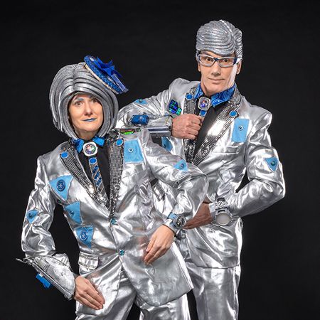 Walkabout LED Human Robots 