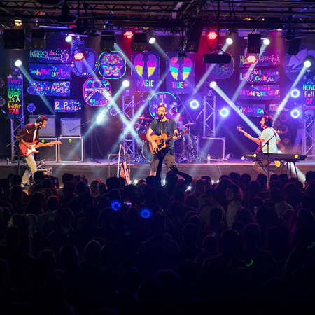 Groupe hommage à Coldplay en Égypte