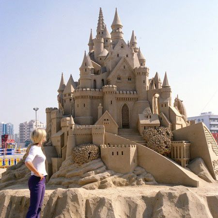 Sculpteur de sable Australie