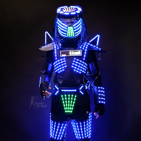 LED Walkabout Robot Switzerland