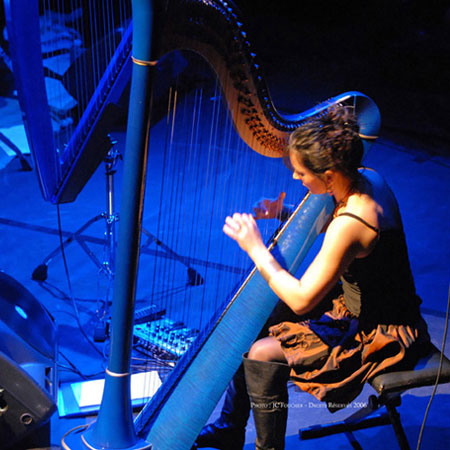Harpist Magali