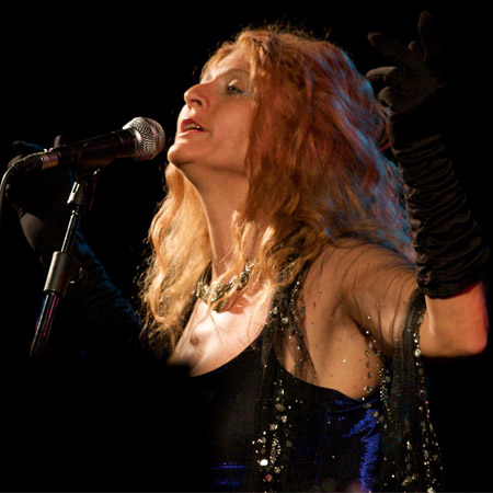 Chanteuse de jazz féminine Italie