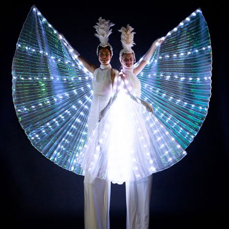 Bianco & Farfalle LED